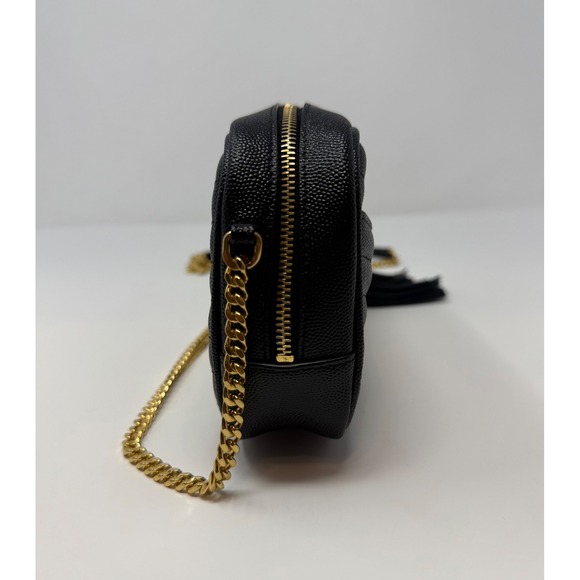 Saint Laurent YSL Mini Lou Shoulder Bag in Quilted Leather - Picture 3 of 10